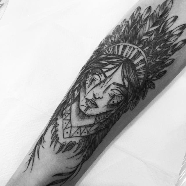 tattoo femenino indigenas 57