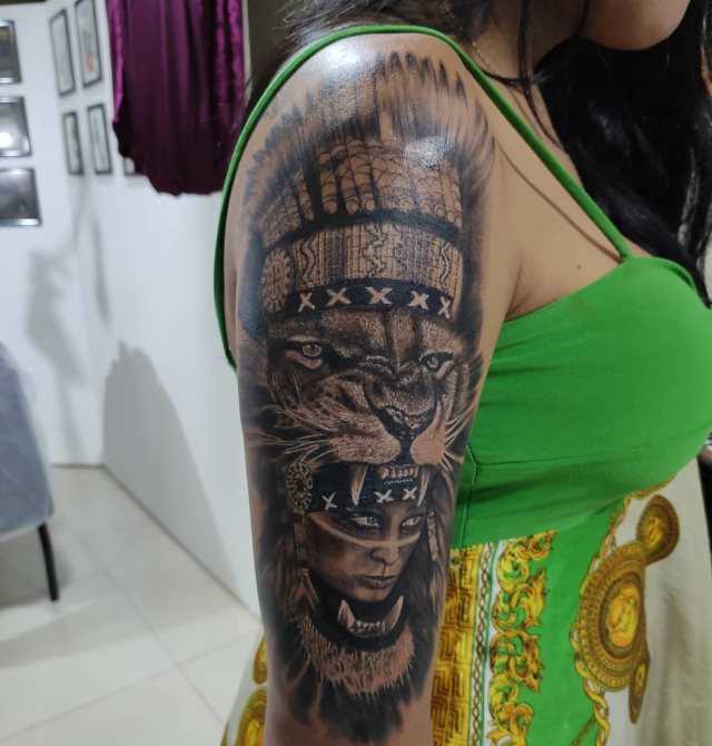 tattoo femenino indigenas 66