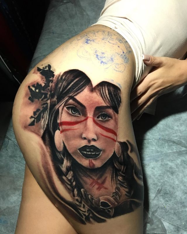 tattoo femenino indigenas 72