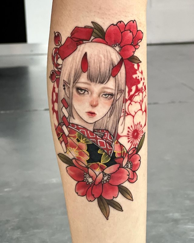 tattoo femenino japones 28