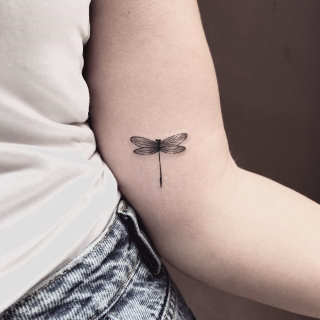 tattoo femenino libelula 28