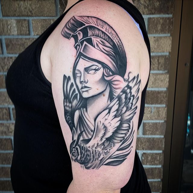 tattoo femenino mitologia griego 06