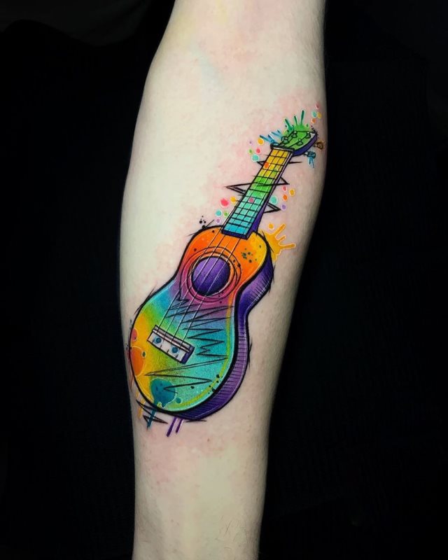 tattoo femenino musical 62