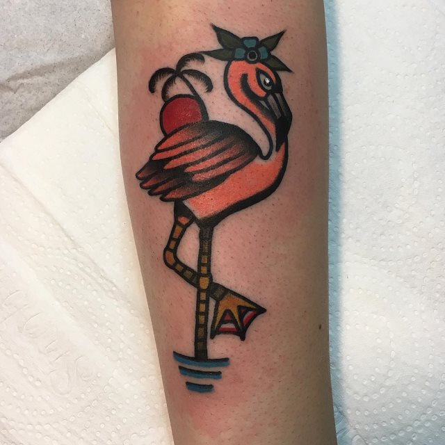 tattoo femenino old school 58