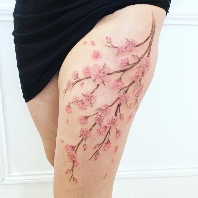 tattoo femenino oriental 05