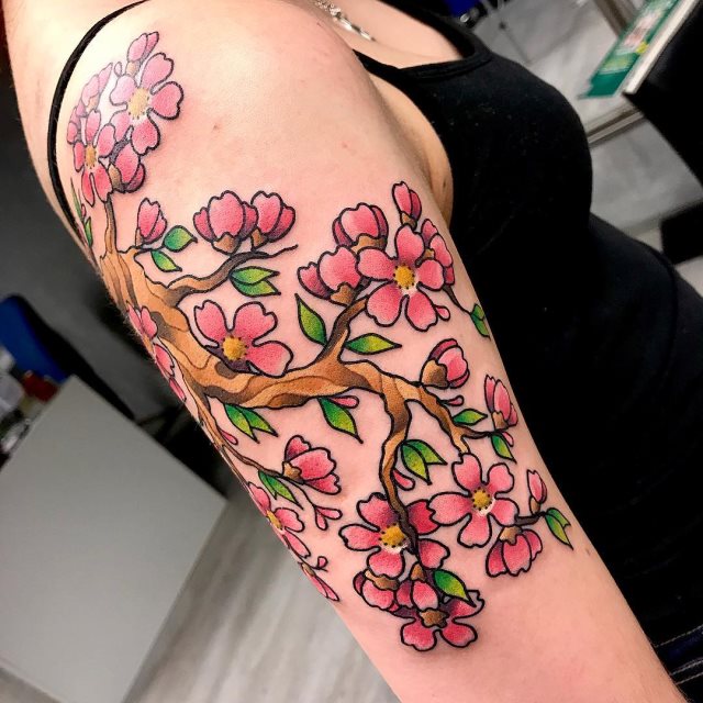 tattoo femenino oriental 17