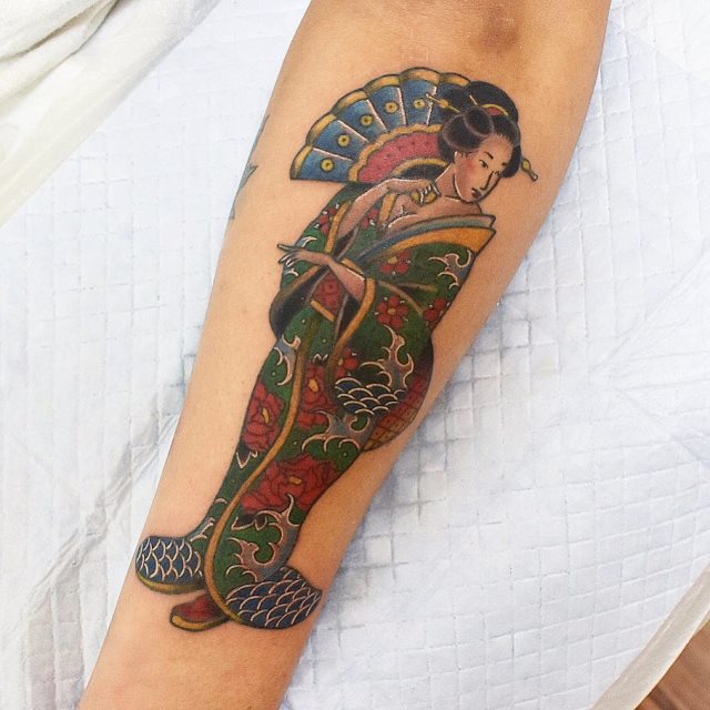 tattoo femenino oriental 25