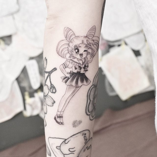 tattoo femenino oriental 32