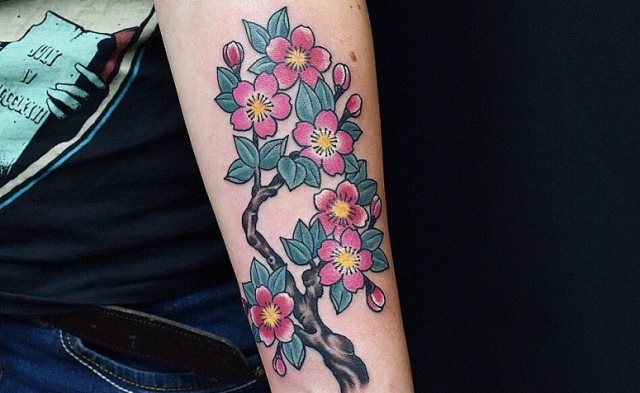 tattoo femenino oriental 35
