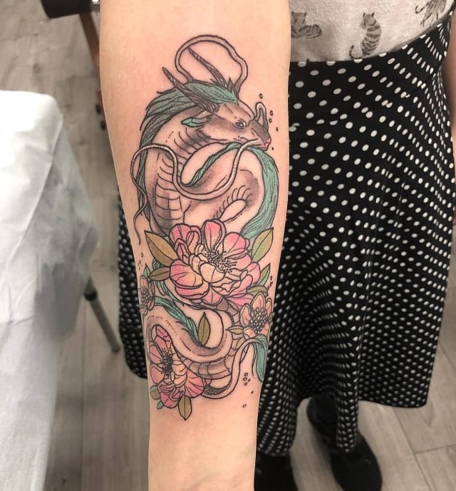 tattoo femenino oriental 36