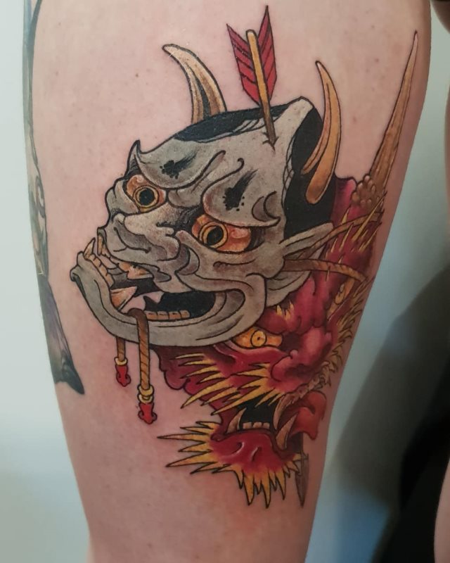 tattoo femenino oriental 43