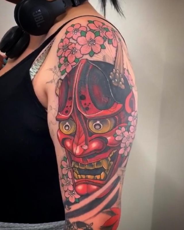 tattoo femenino oriental 59