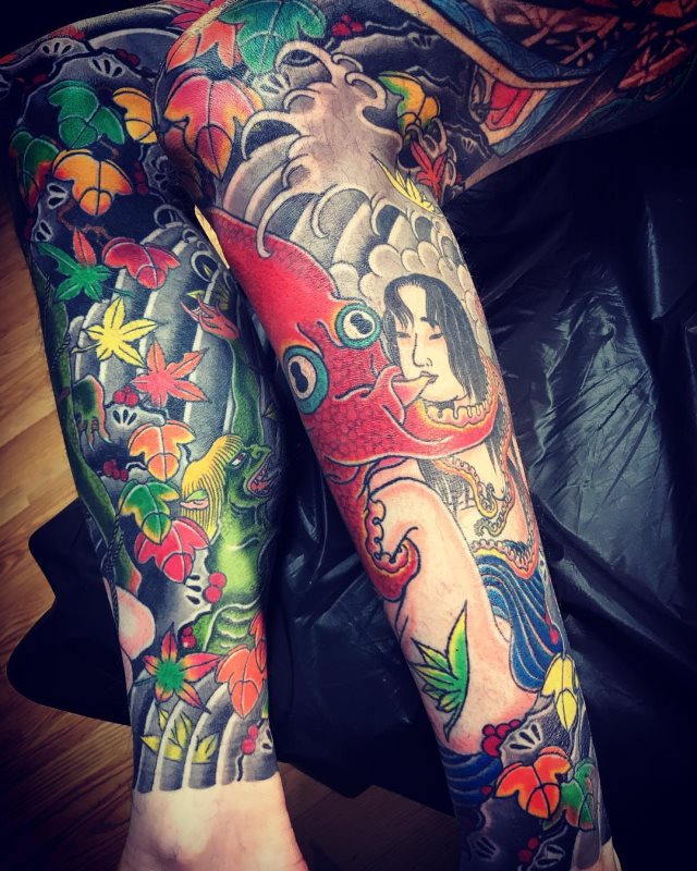 tattoo femenino oriental 63