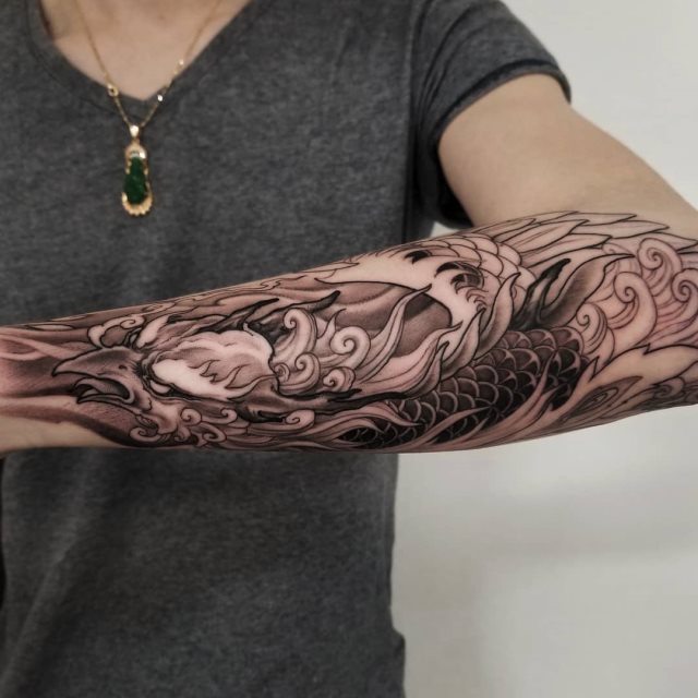 tattoo femenino oriental 66