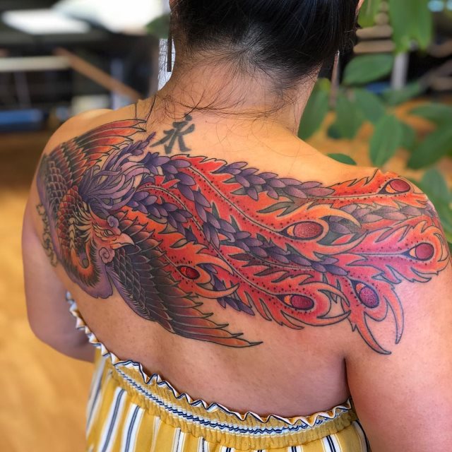 tattoo femenino oriental 69