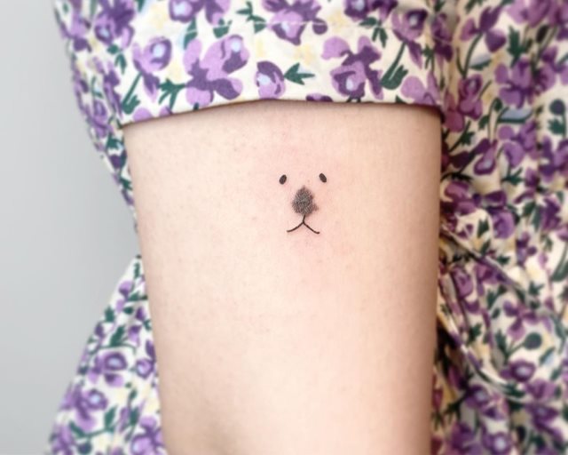 tattoo femenino oso 19