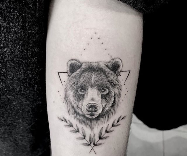 tattoo femenino oso 24