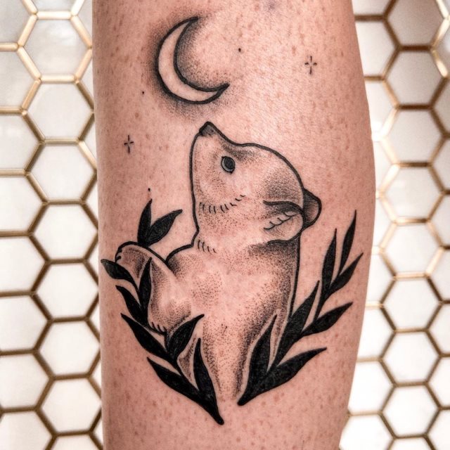 tattoo femenino oso 28