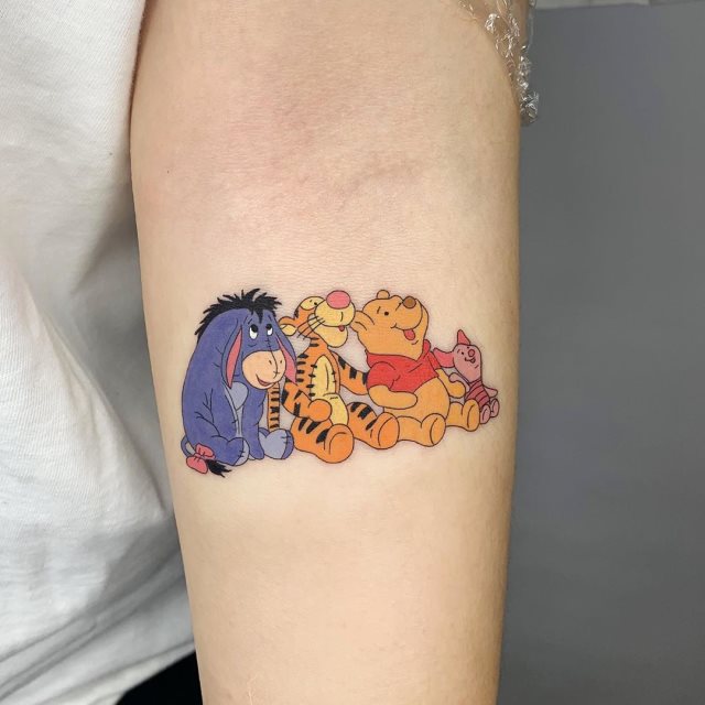 tattoo femenino oso 54