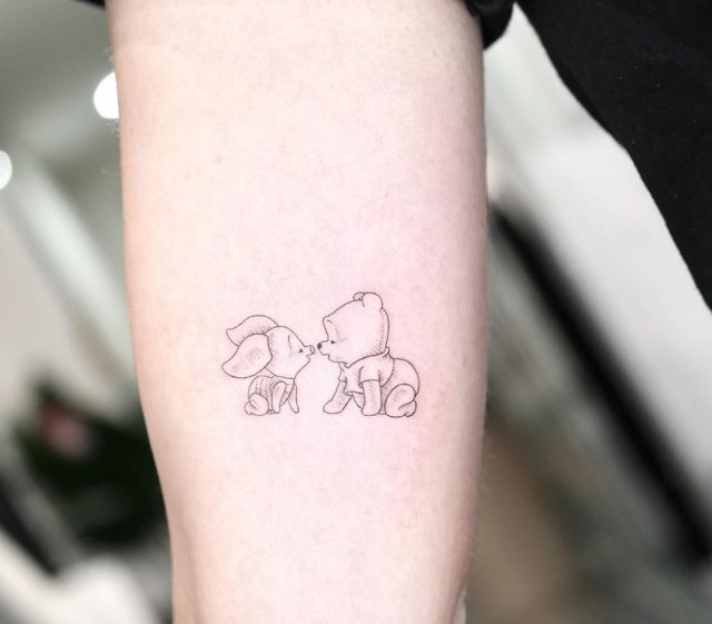 tattoo femenino oso 57