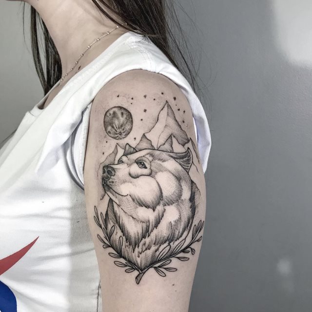 tattoo femenino oso 70