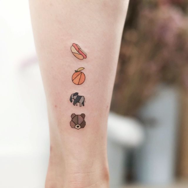 tattoo femenino oso 81