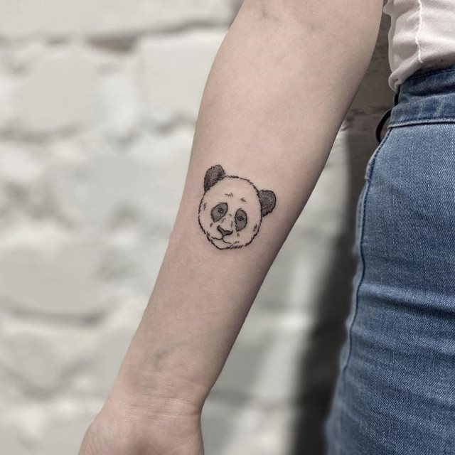 tattoo femenino oso 84