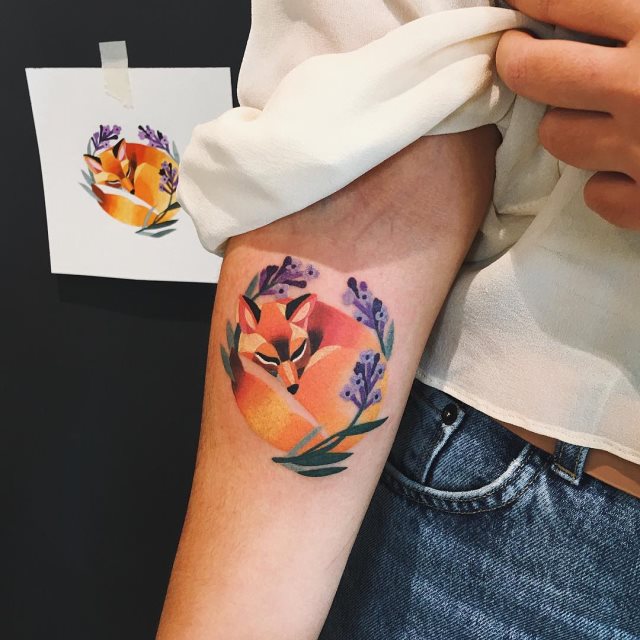 tattoo femenino para el antebrazo 11