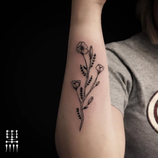 tattoo femenino para el antebrazo 33