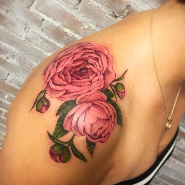 tattoo femenino para el hombro 03