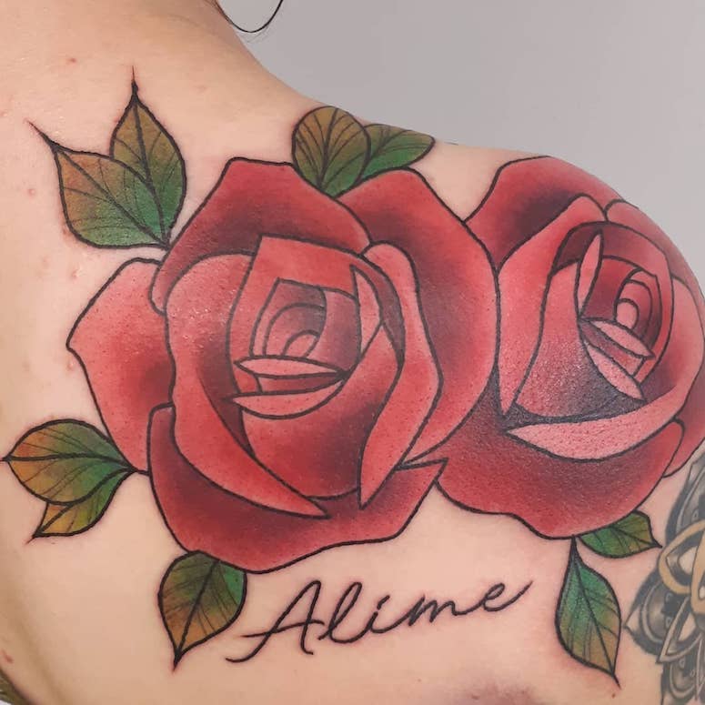 tattoo femenino para el hombro 119