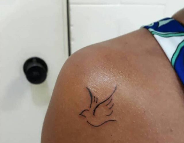 tattoo femenino para el hombro 55