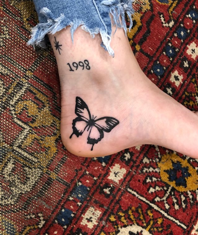 tattoo femenino para el pie 28