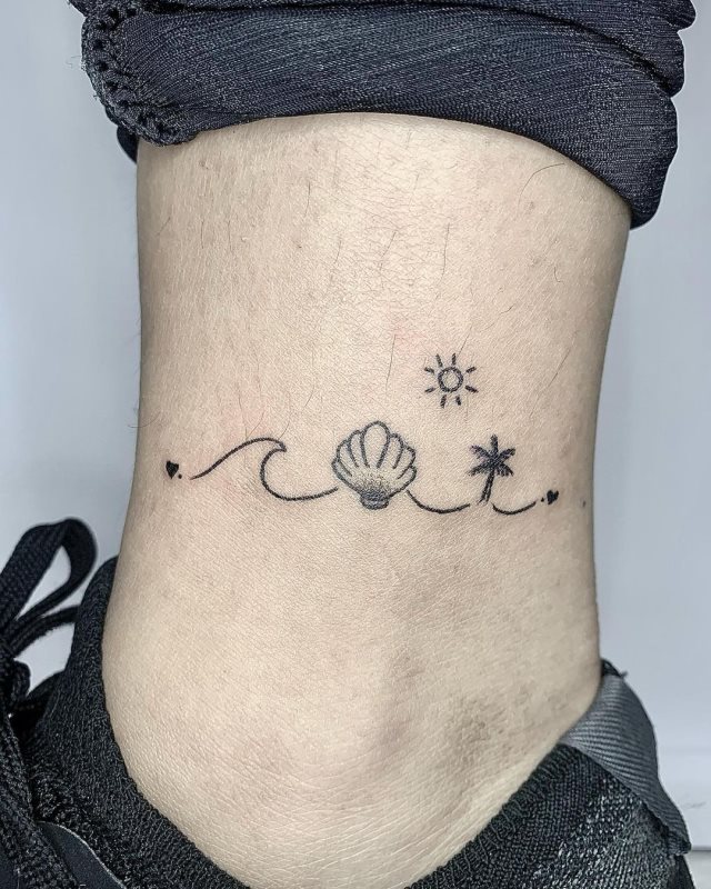 tattoo femenino para el tobillo 08