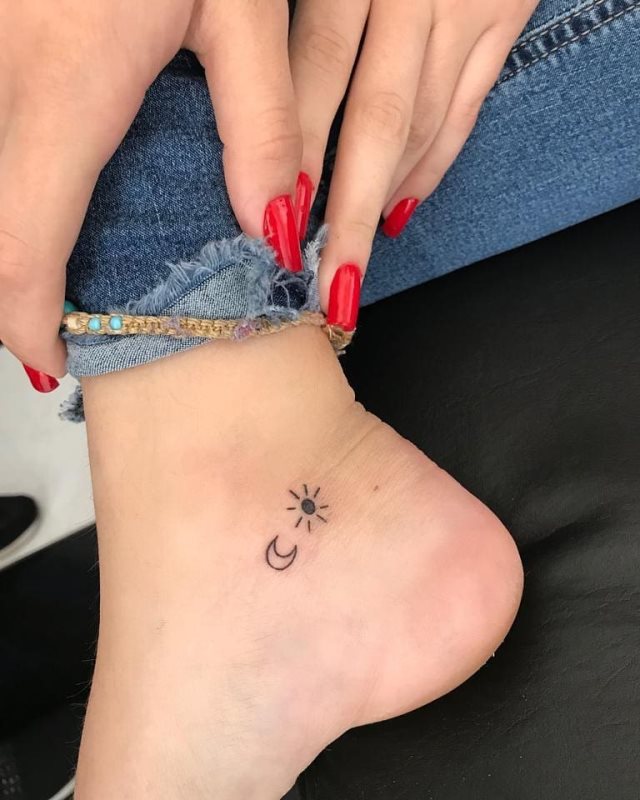 tattoo femenino para el tobillo 89