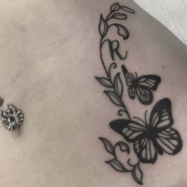 tattoo femenino para la barriga 06