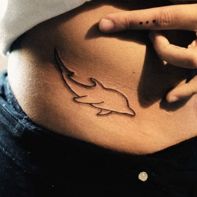 tattoo femenino para la barriga 32