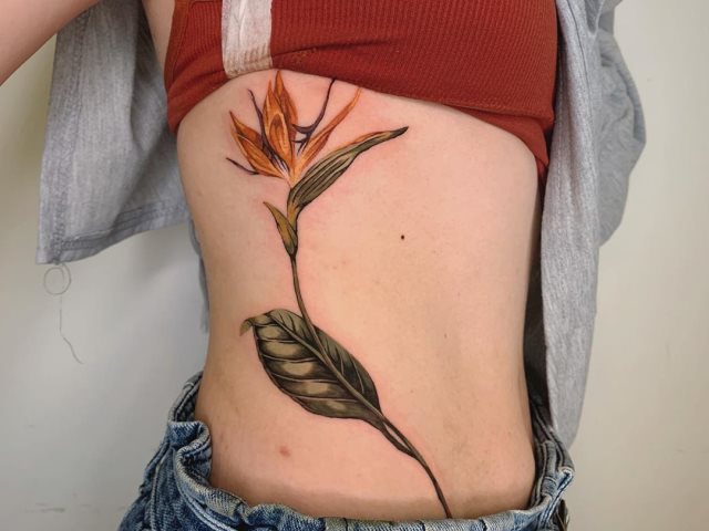 tattoo femenino para la pelvis 37