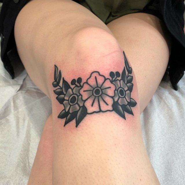 tattoo femenino para la pierna 03