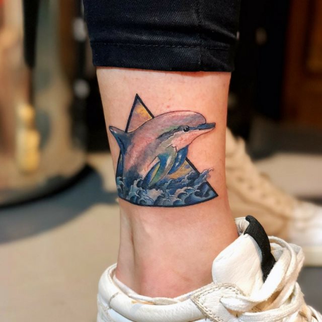 tattoo femenino para la pierna 21