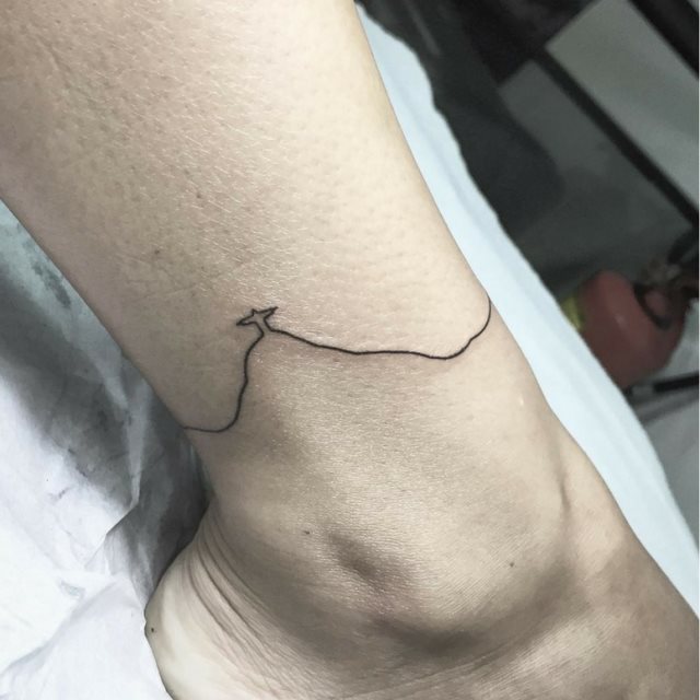 tattoo femenino para la pierna 27