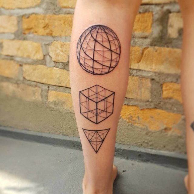 tattoo femenino para la pierna 40