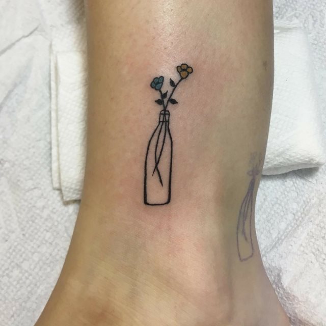 tattoo femenino para la pierna 51