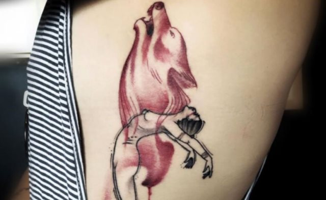 tattoo femenino para las costillas 58
