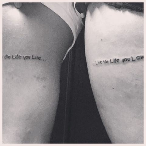 tattoo femenino para mejores amigas 07