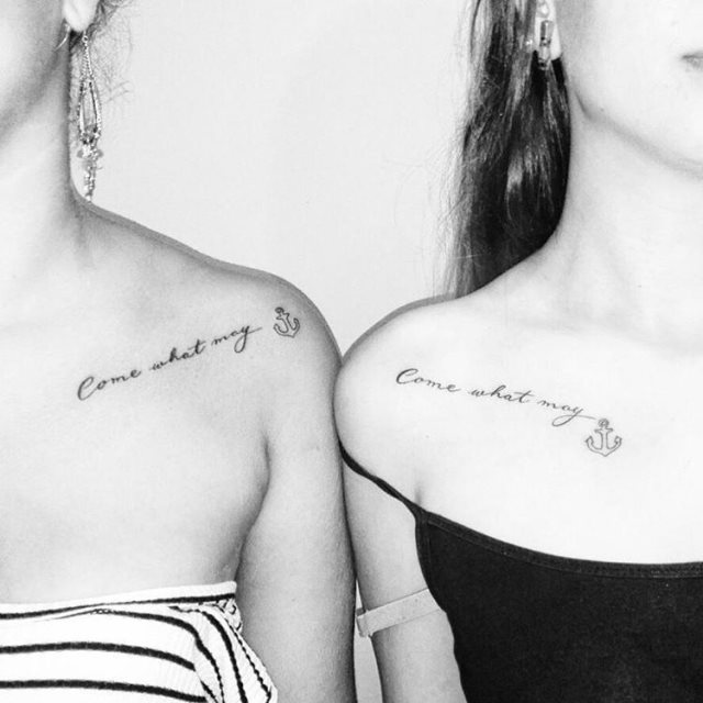 tattoo femenino para mejores amigas 08