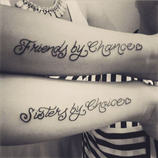 tattoo femenino para mejores amigas 10