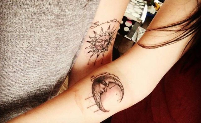 tattoo femenino para mejores amigas 20
