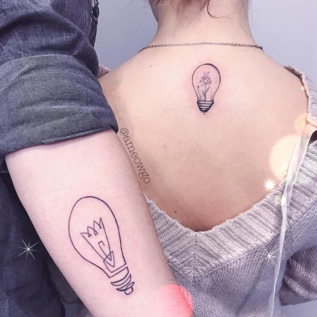 tattoo femenino para pareja 09