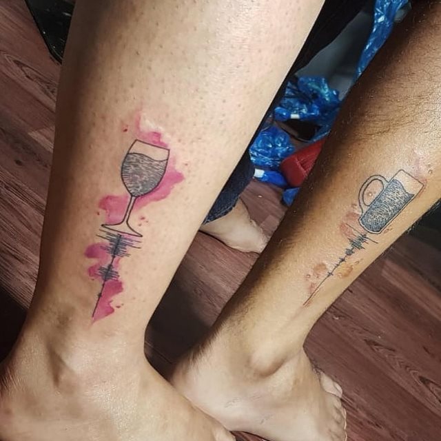 tattoo femenino para pareja 14